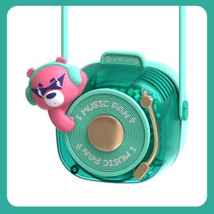 DJ cartoon shaped halterneck fan