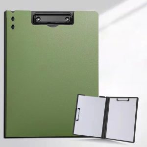 Horizontal and vertical double folders