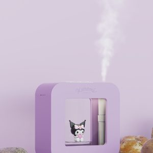Portable night light humidifier
