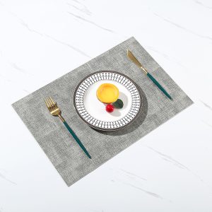 Leather insulated table mat