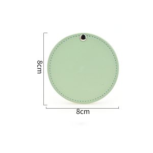 Mini portable cosmetic round mirror