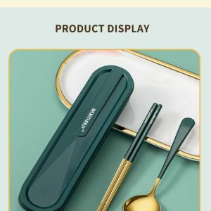 304 stainless steel three-piece cutlery set