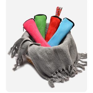 Includes stainless steel cutlery zippered storage bag