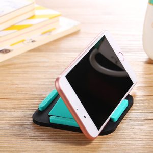 Creative pyramid shaped phone holder