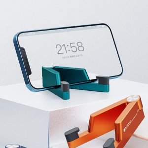 Metal foldable portable mobile machine holder