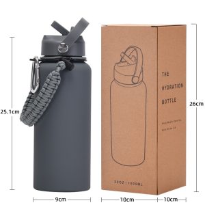 1000ml large capacity stainless steel thermos mug