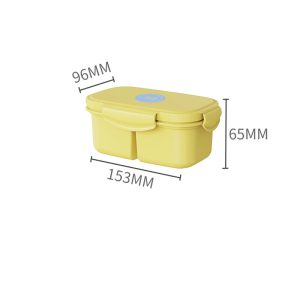 Macaron-colored portable bento case