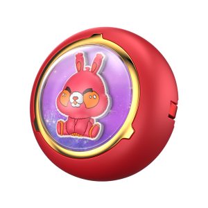 Cute rabbit shape multi-functional three-in-one data cable