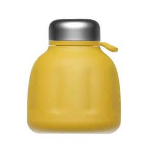 Pumpkin-shaped thermos mug