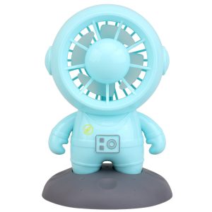 Astronaut styling hand-held portable mini fan