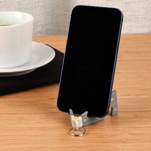 Foldable mini multi-function phone holder