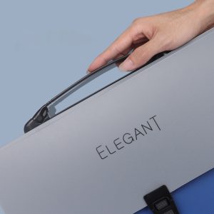 Hand plastic storage folder