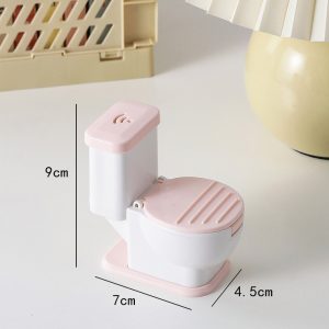 Creative toilet shape phone holder