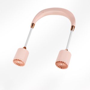 Mini silent bladeless halterneck fan