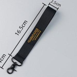 Short wrist phone lanyard
