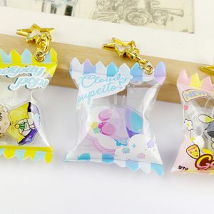 Inflatable PVC pendant lock keychain