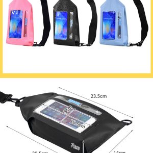 Bias-resistant sports waterproof zipper waterproof bag