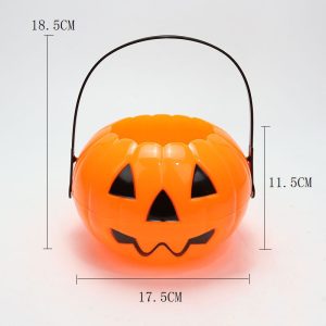 Halloween two-petal pumpkin bucket