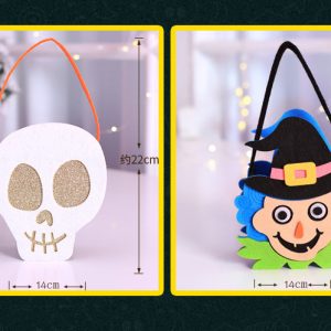 Halloween candy felt cloth bag