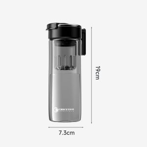 550ml tea water separation water bottle