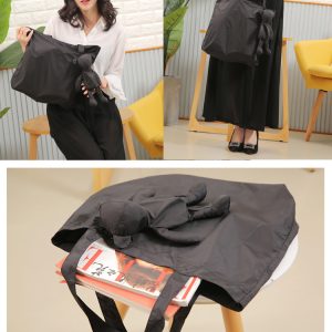 Large-capacity folding shopping bag
