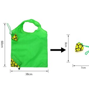 Fruit folding polyester shopping bag