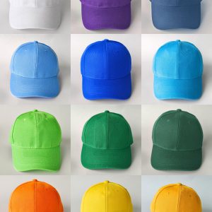 Polyester cotton solid color advertising cap