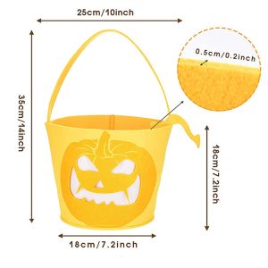 Halloween felt candy bag