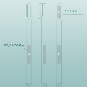 Plastic mint business pen