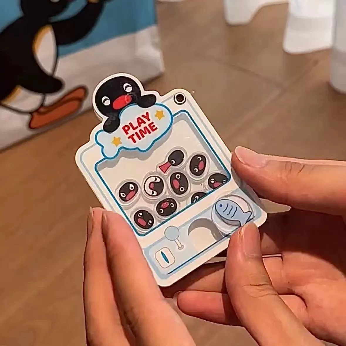 企鵝亞克力搖搖樂